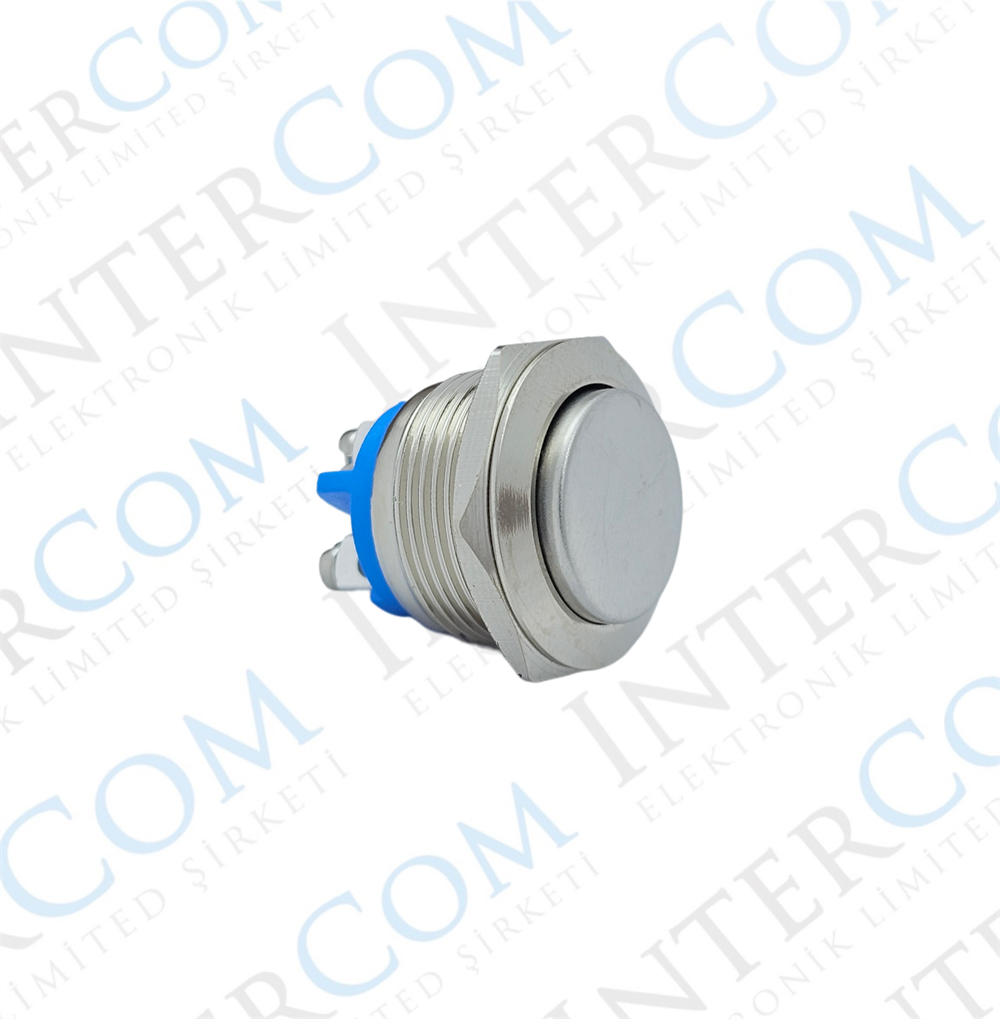 E97 19MM METAL BUTON YAYLI ÇIKIK KAFA 1NO