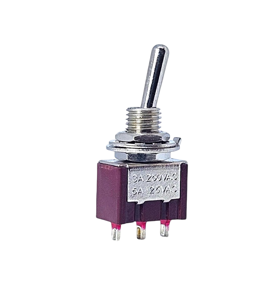 IC-139A Toggle Switch ON-OFF (Kaliteli) Ø6mm MTS-102