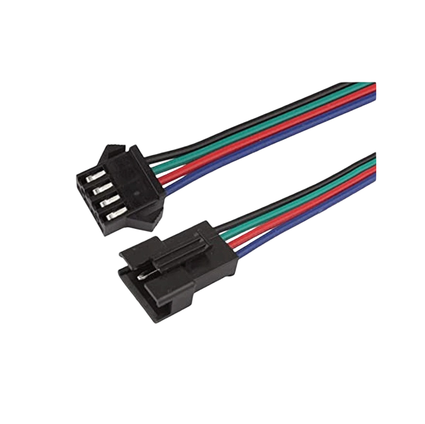 IC-261J-4 JST SM 4P Kablolu Konnektor Takım