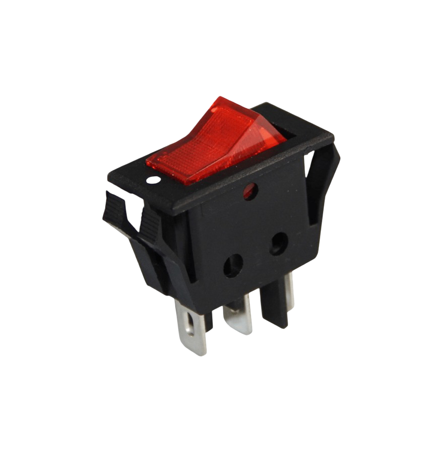 IC-113-8 Tekli Anahtar Işıklı ON-OFF 