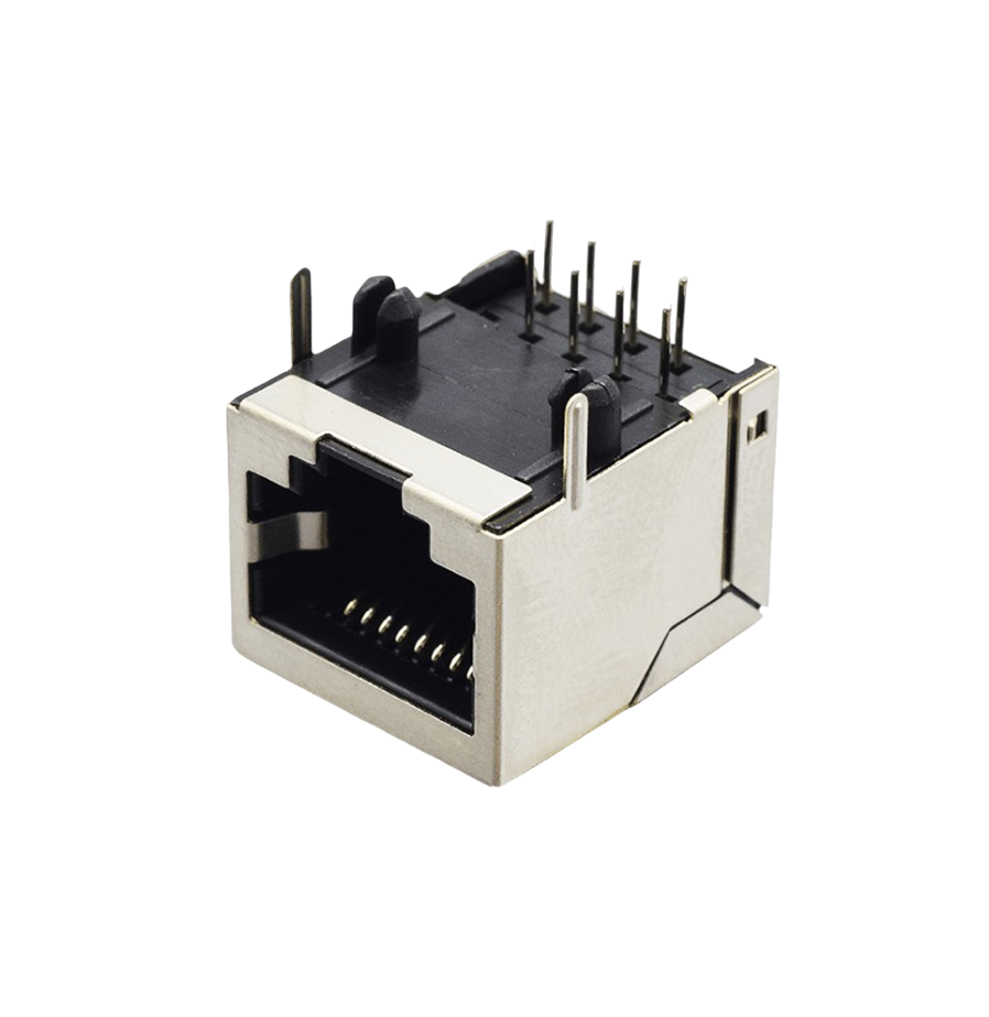 IC-266H-5 RJ45 Şase PCB Tip 90°