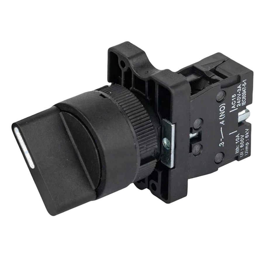 LAY5-ED21 22mm Kısa Mandal 0-1 Kalıcı (1NO)