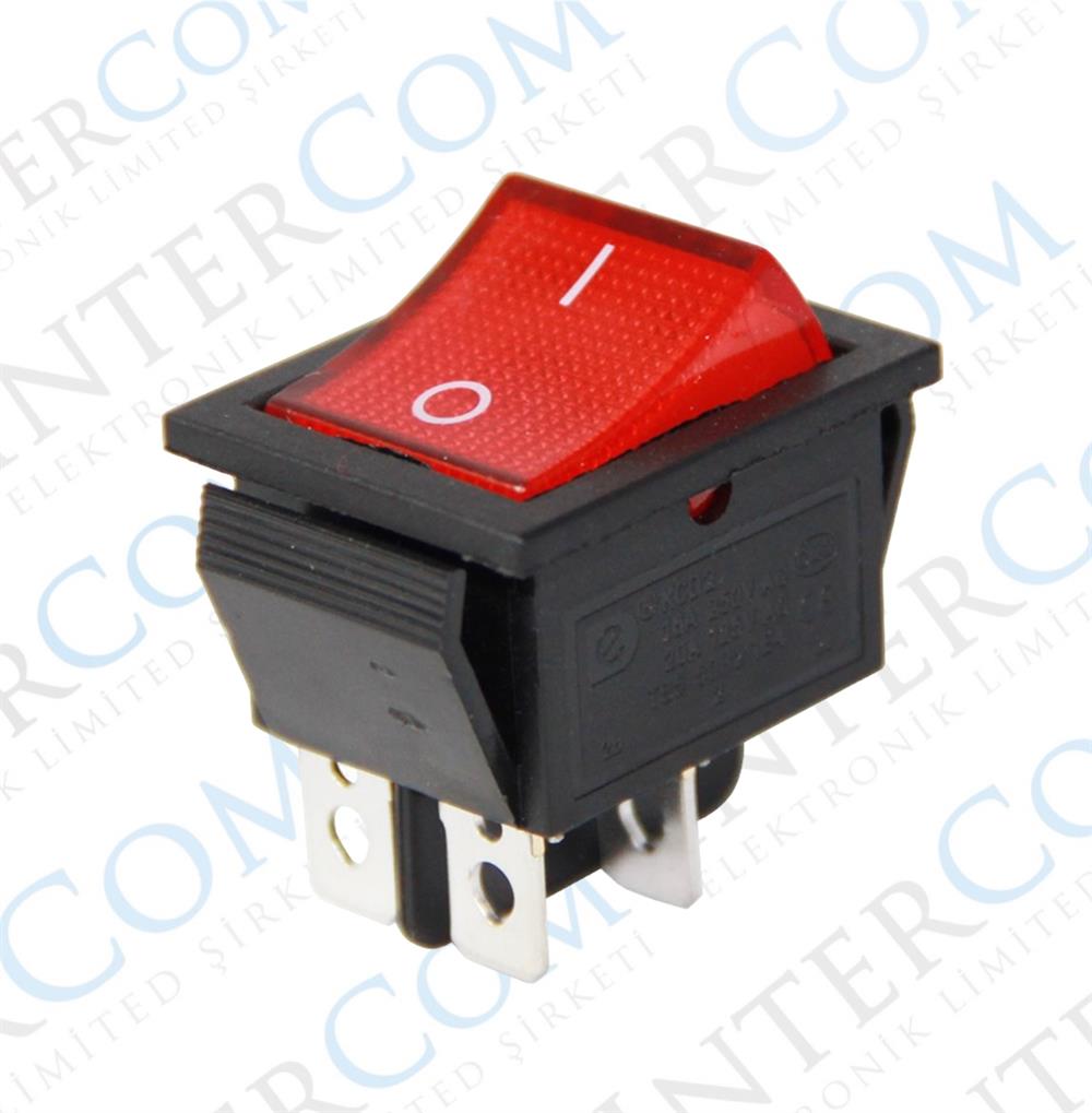 IC-104 Geniş Işıklı Anahtar ON-OFF 