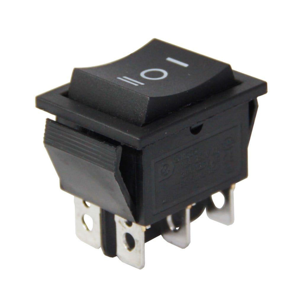IC-110 Geniş Işıksız YAYLI Anahtar MOM-OFF-MOM