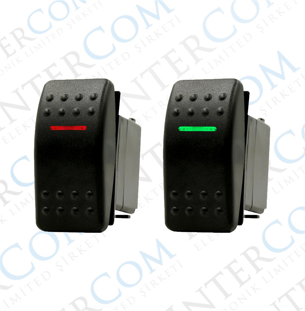 IC-134M-1 Marin Switch Çizgi Işıklı On-Off