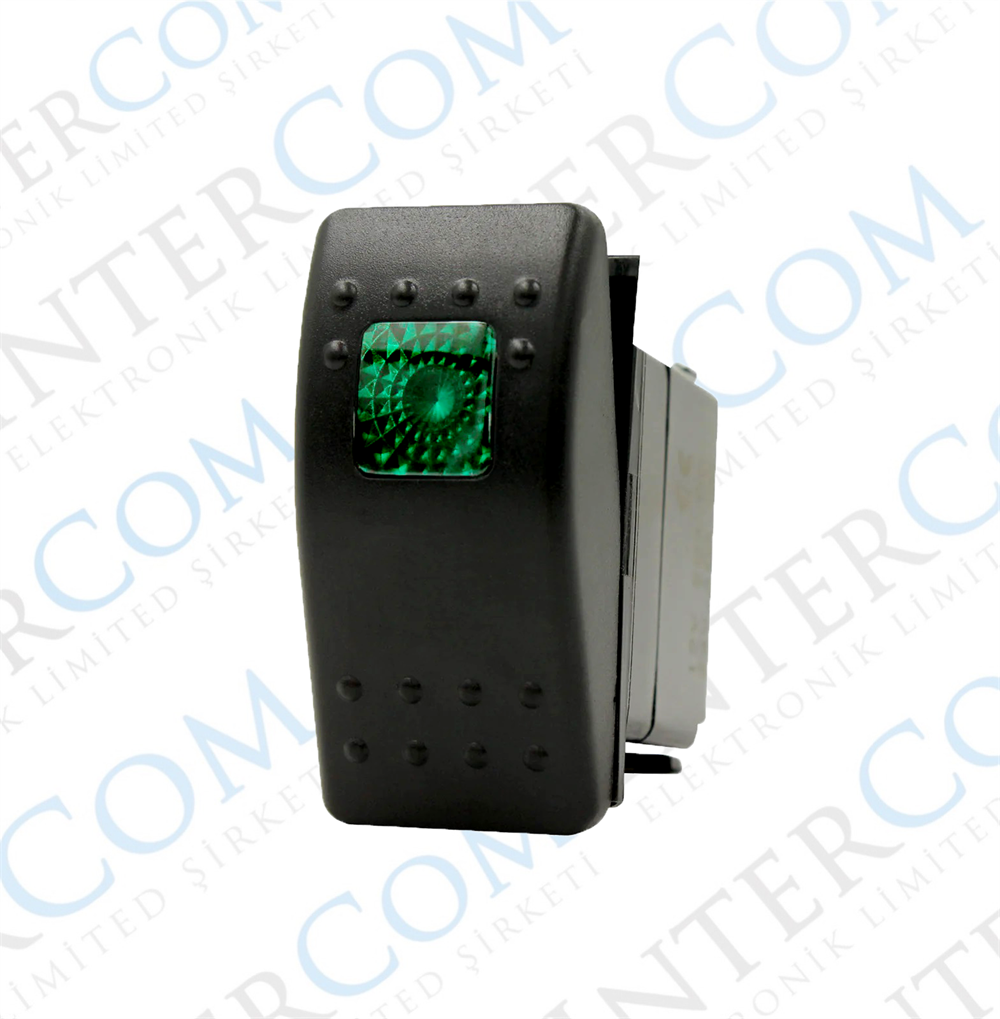 IC-134M Marin Switch Kare Işıklı On-Off
