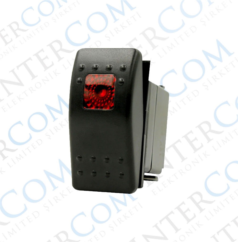 IC-134M Marin Switch Kare Işıklı On-Off