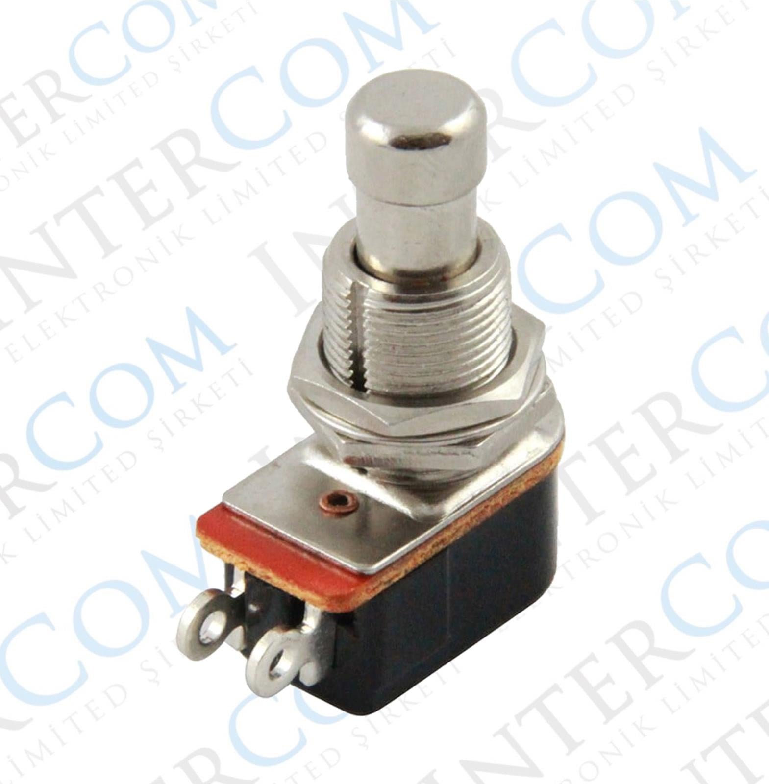 IC-148J Pedal Switch Yaylı Ø12mm  PBS-24B-4SW