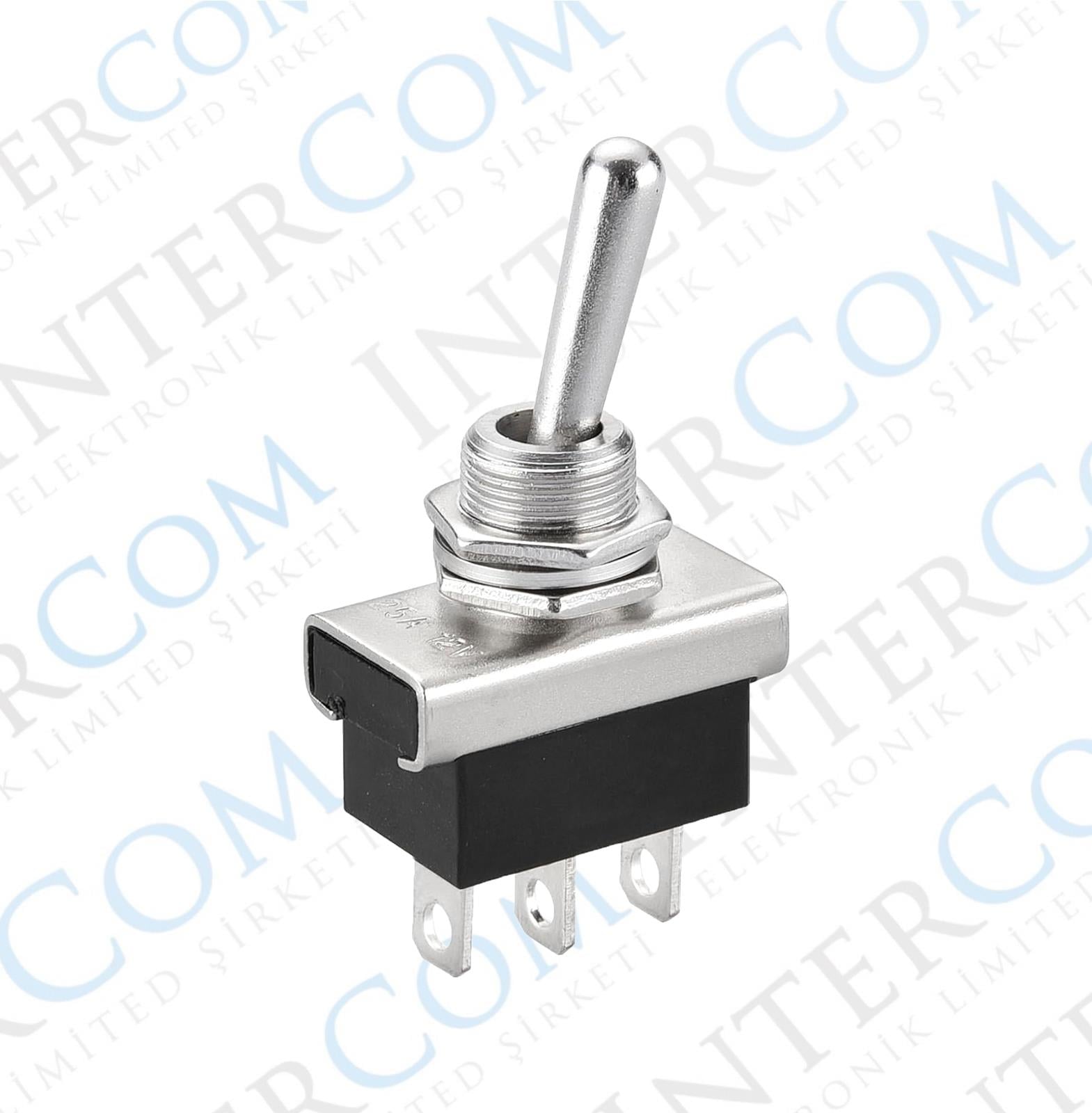 IC-151E-1 Metal Geçişli Anahtar 25 AMPER ON-OFF