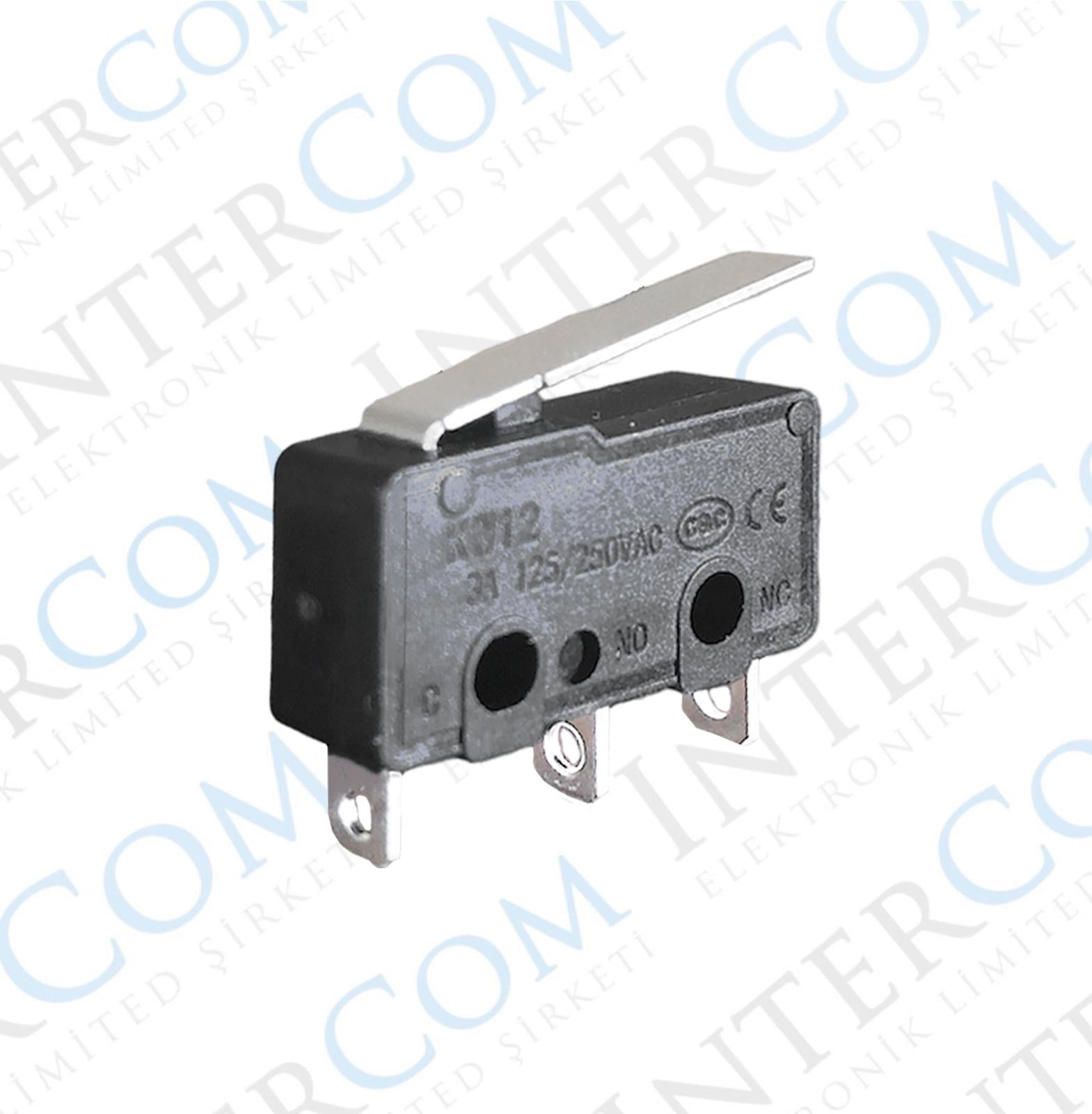 IC-163 Micro Switch Lehim Bacak Paletli KW4-Z2F