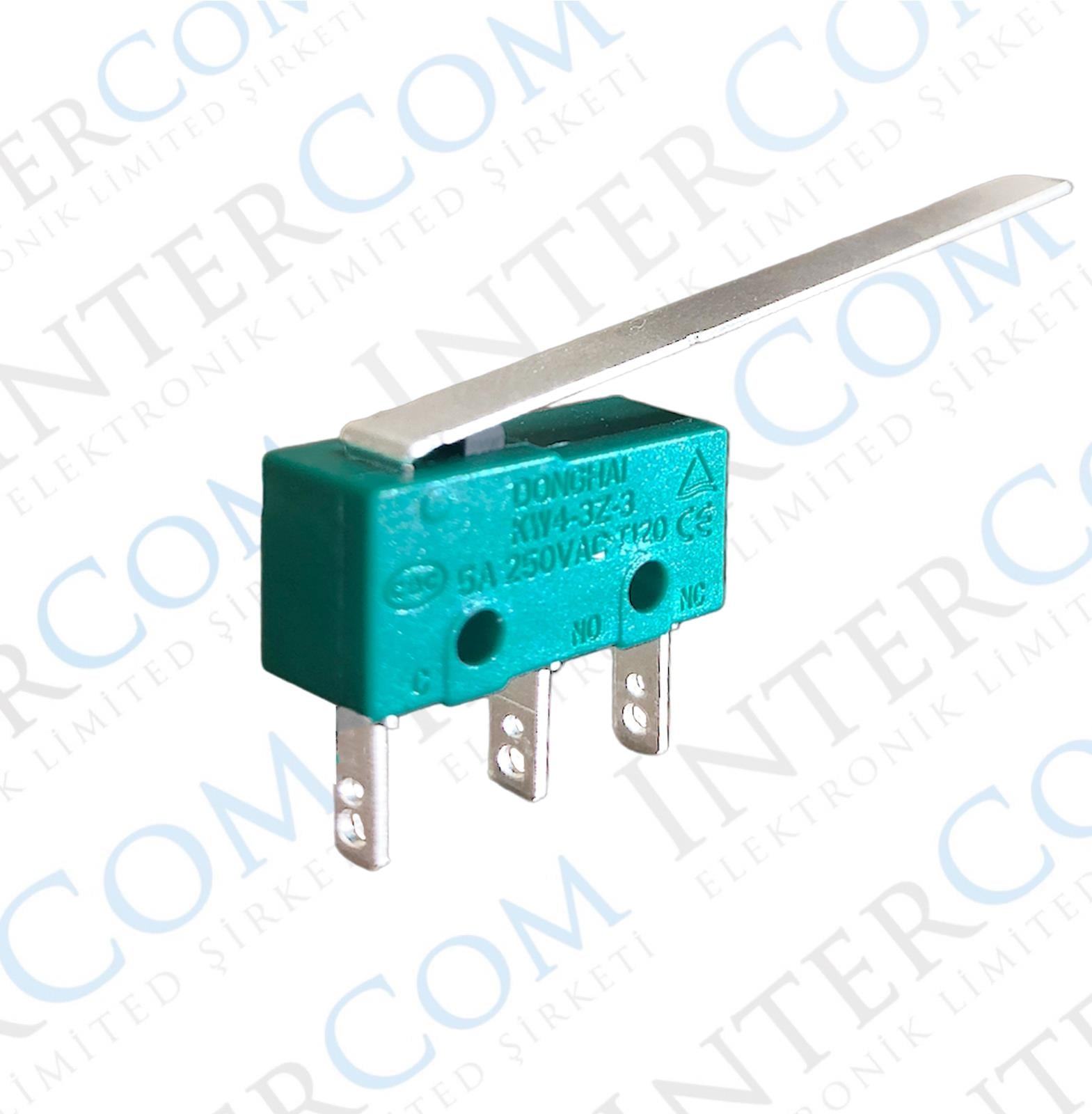 IC-165 Micro Switch Lehim Uzun Bacak Uzun Paletli KW4-ZDF