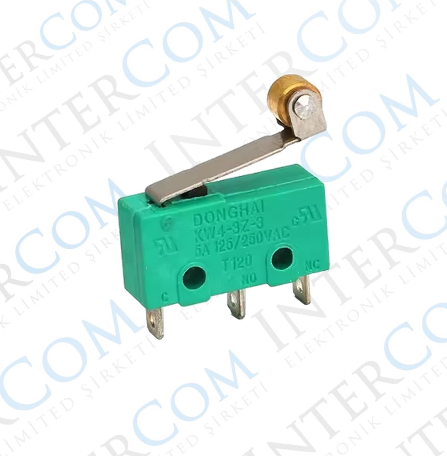 IC-168A Micro Switch Lehim Bacak Makaralı