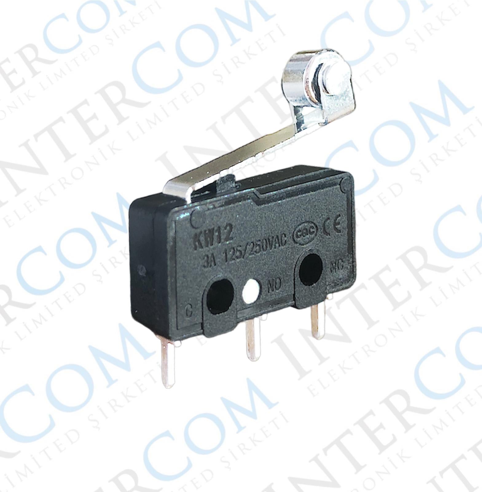 IC-169 Micro Switch İğne (PCB) Bacak Makaralı