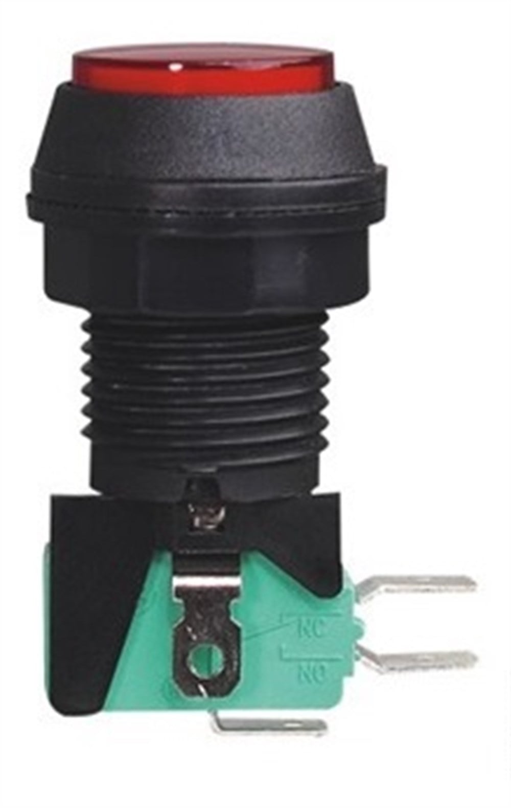 IC-180J-1 Atari Butonu 24mm 12V LEDli Kafa 32mm