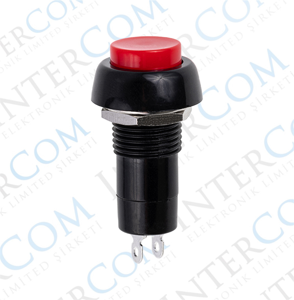 IC-187 Buton Ø12mm Normalde Kapalı (Ters Kontak)