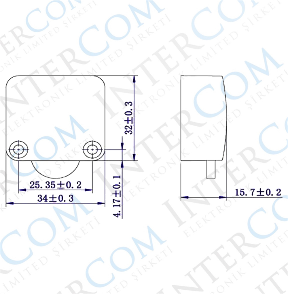 IC-187E Ters Dolap Switch Normalde Kapalı