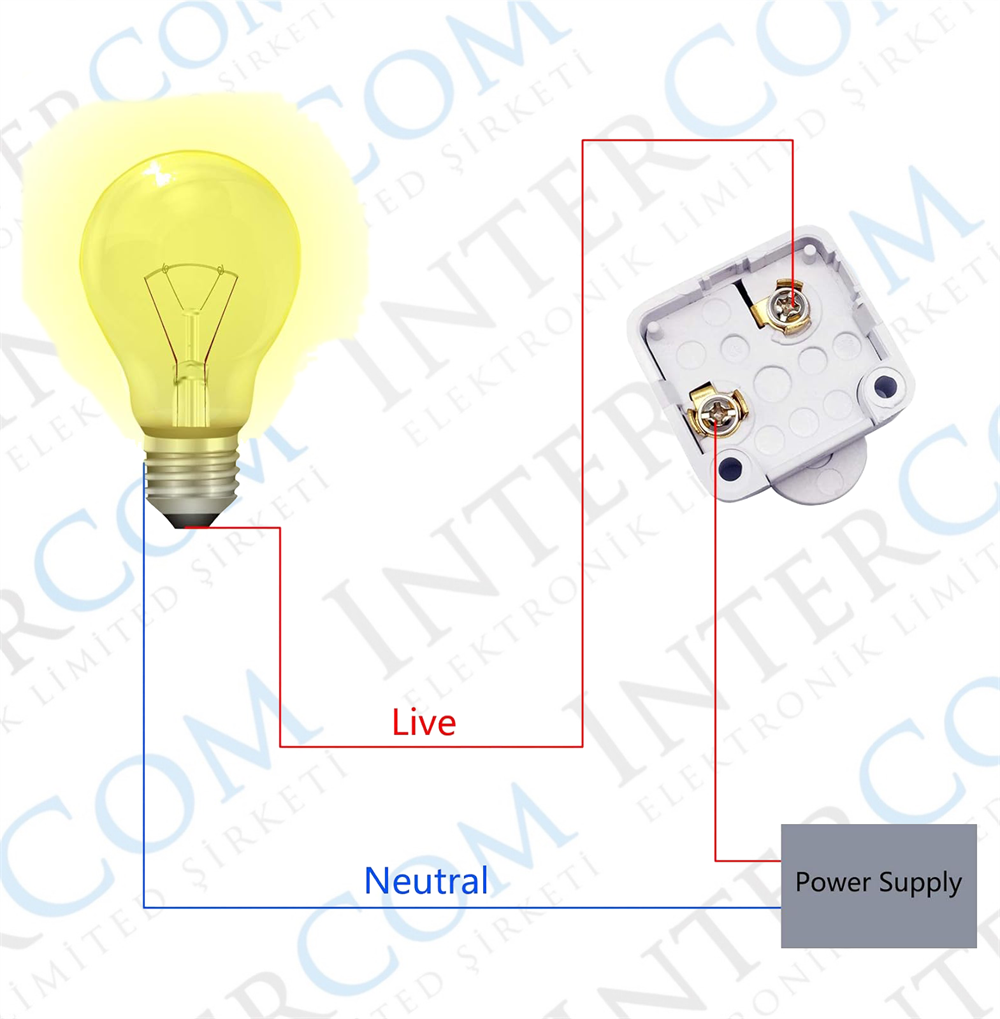 IC-187E Ters Dolap Switch Normalde Kapalı