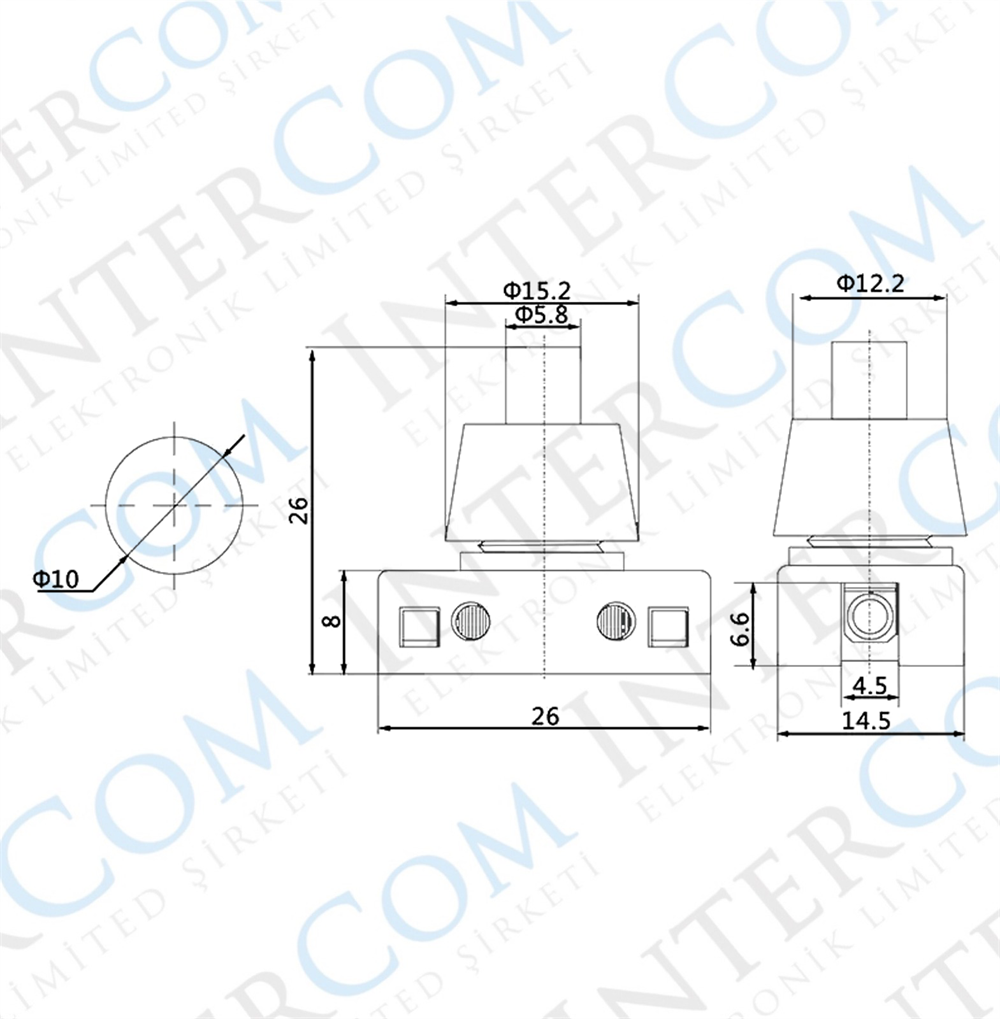 IC-192A Çıt Çıt Anahtar  PBS-17A
