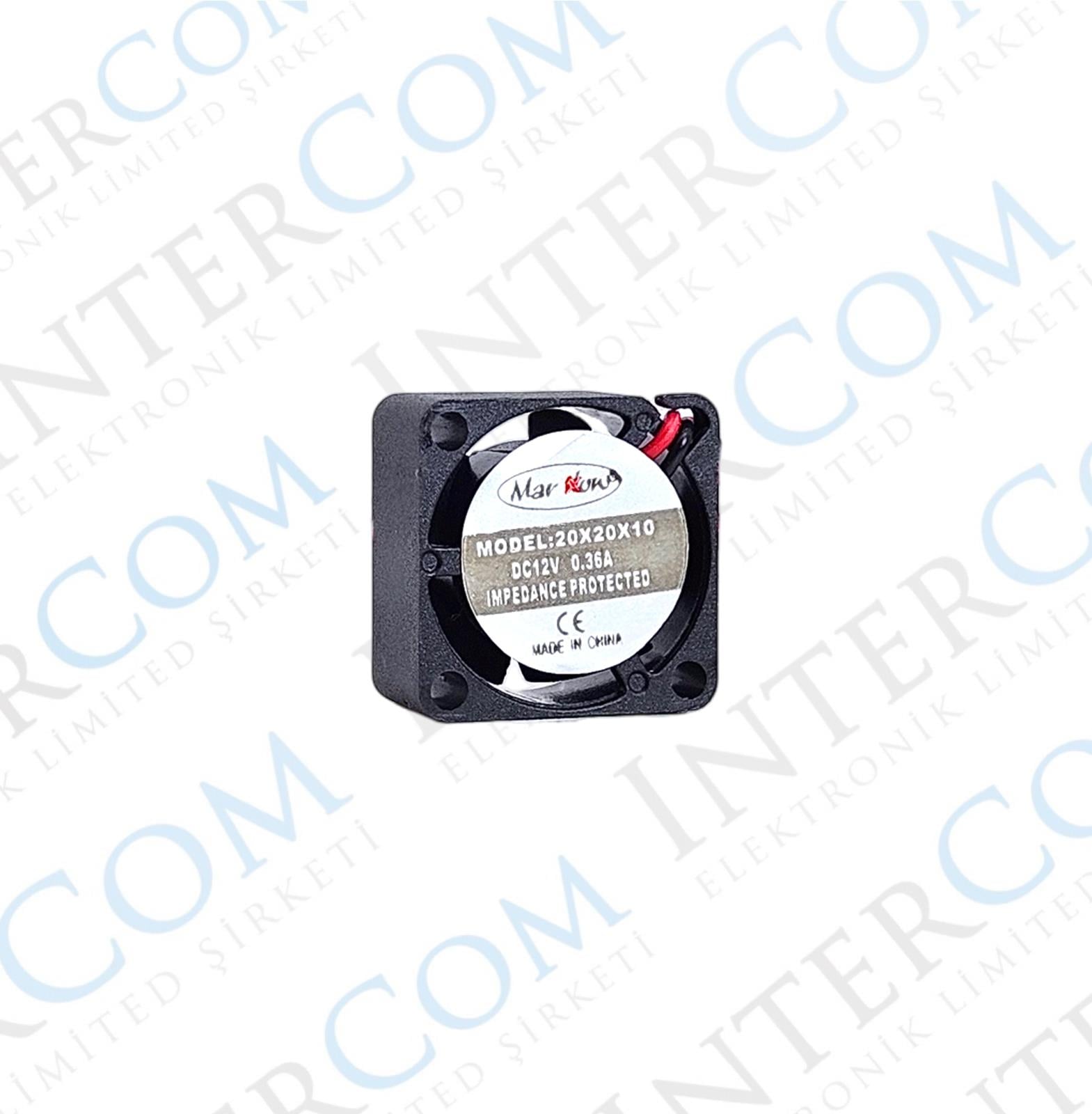 IC-216 20X20X10 DC FAN 12V 0,36A