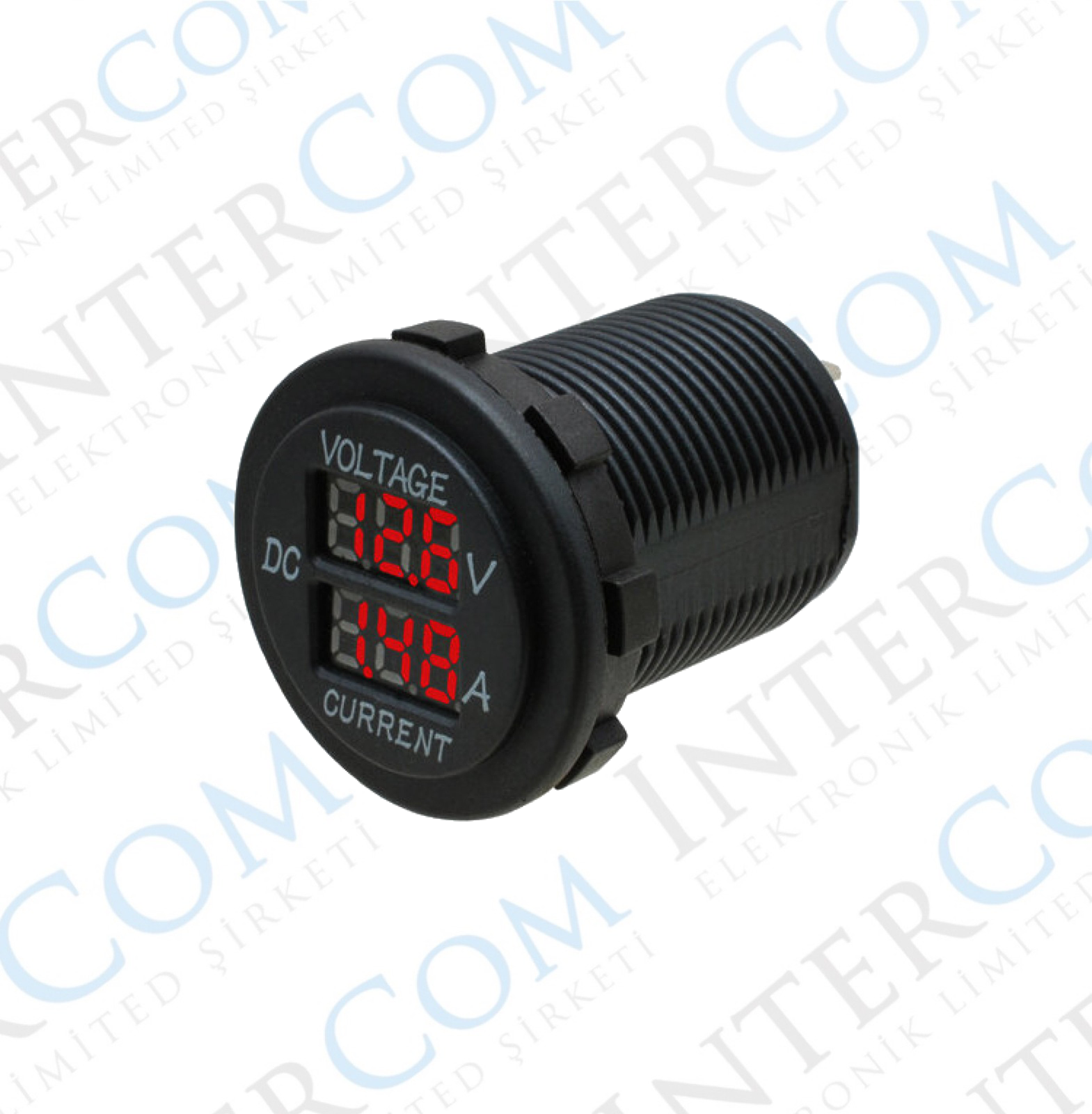 IC-231E Pano Tipi Volt-Ampermetre 28mm