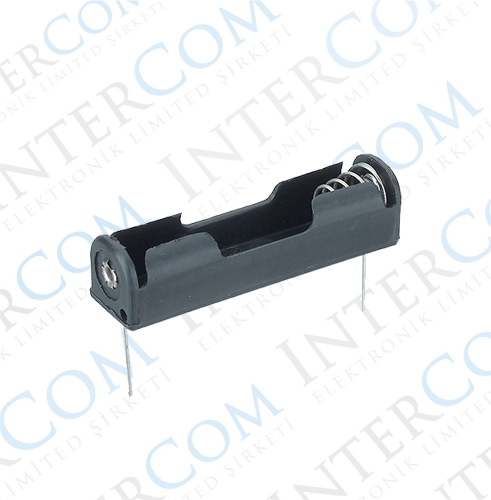 IC- 233B-1P Pil Yuvası Tekli İnce (AAA) PBC