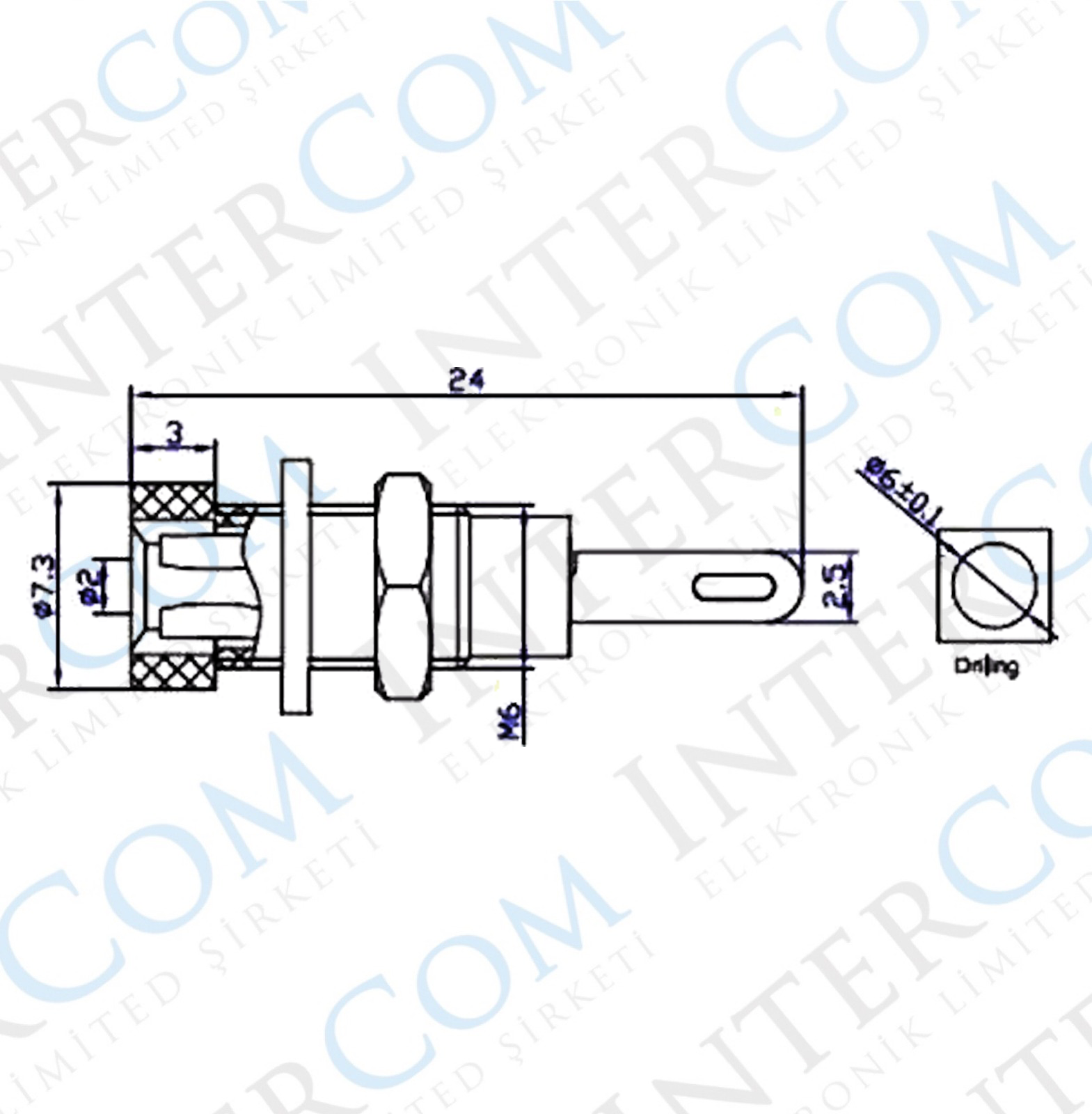 IC-240S Born Klemens 2mm