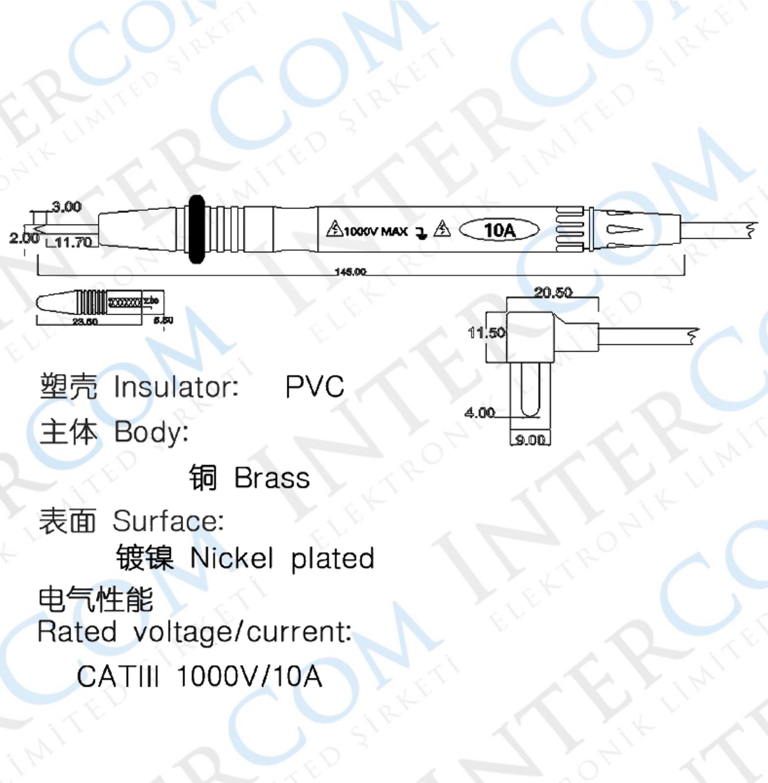 IC-242 Ölçü Aleti Prob (Kaliteli)