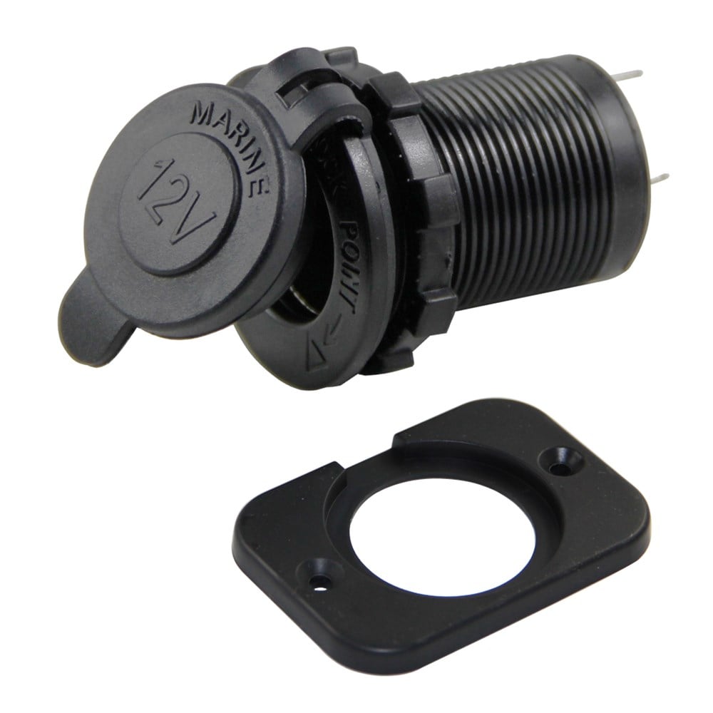 IC-246B-6 Çakmaklık Dişi Pano Tip Kulaklı Ø30mm