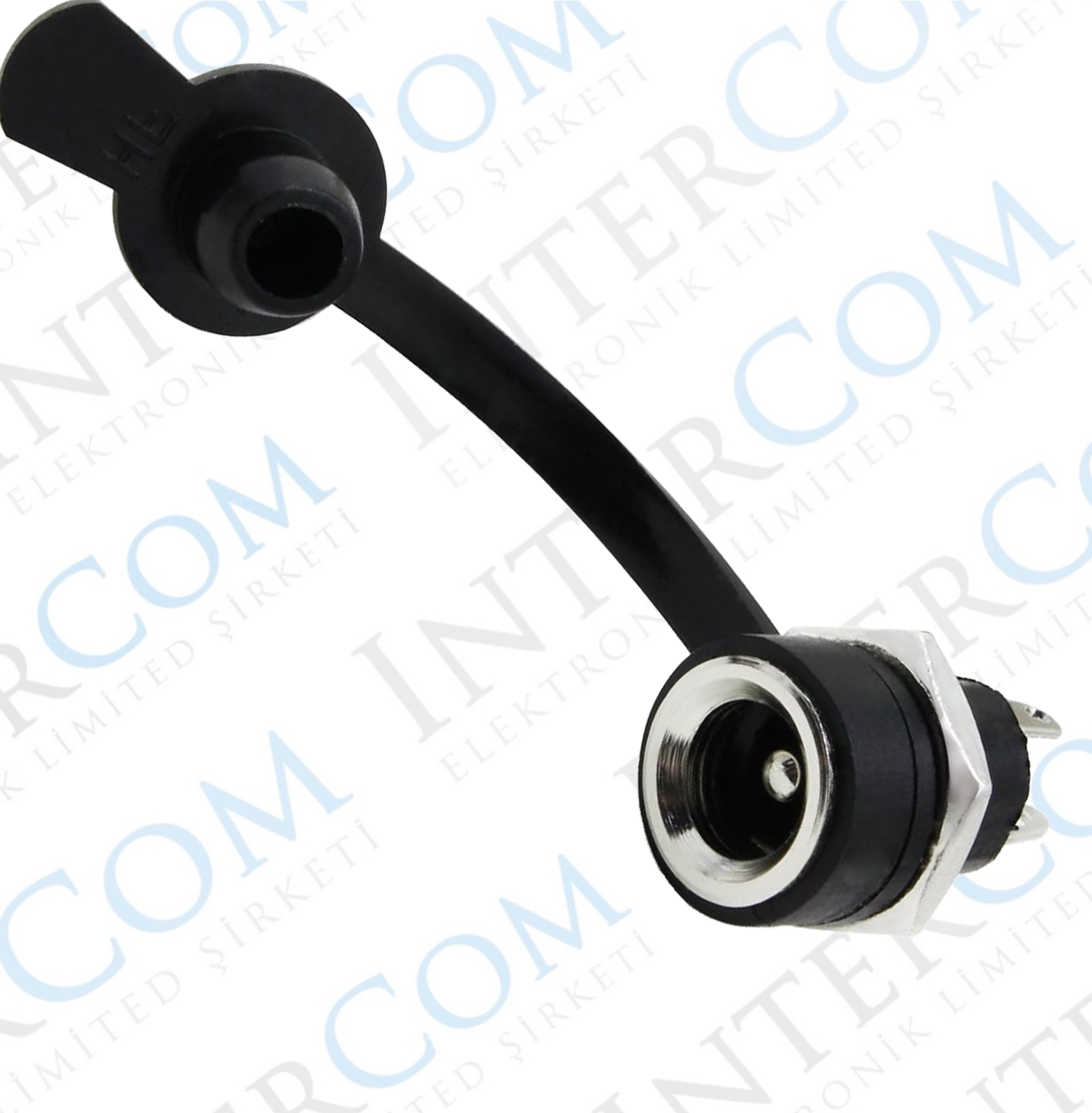 IC-258B DC Jak 2.1mm Korumalı Ø8mm