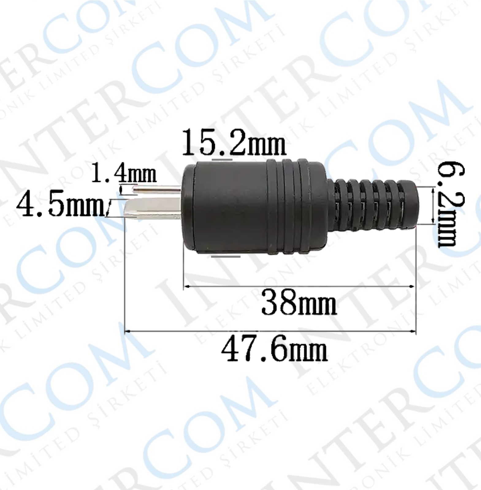 IC-261H HOPARLÖR FİŞİ 2 PİN