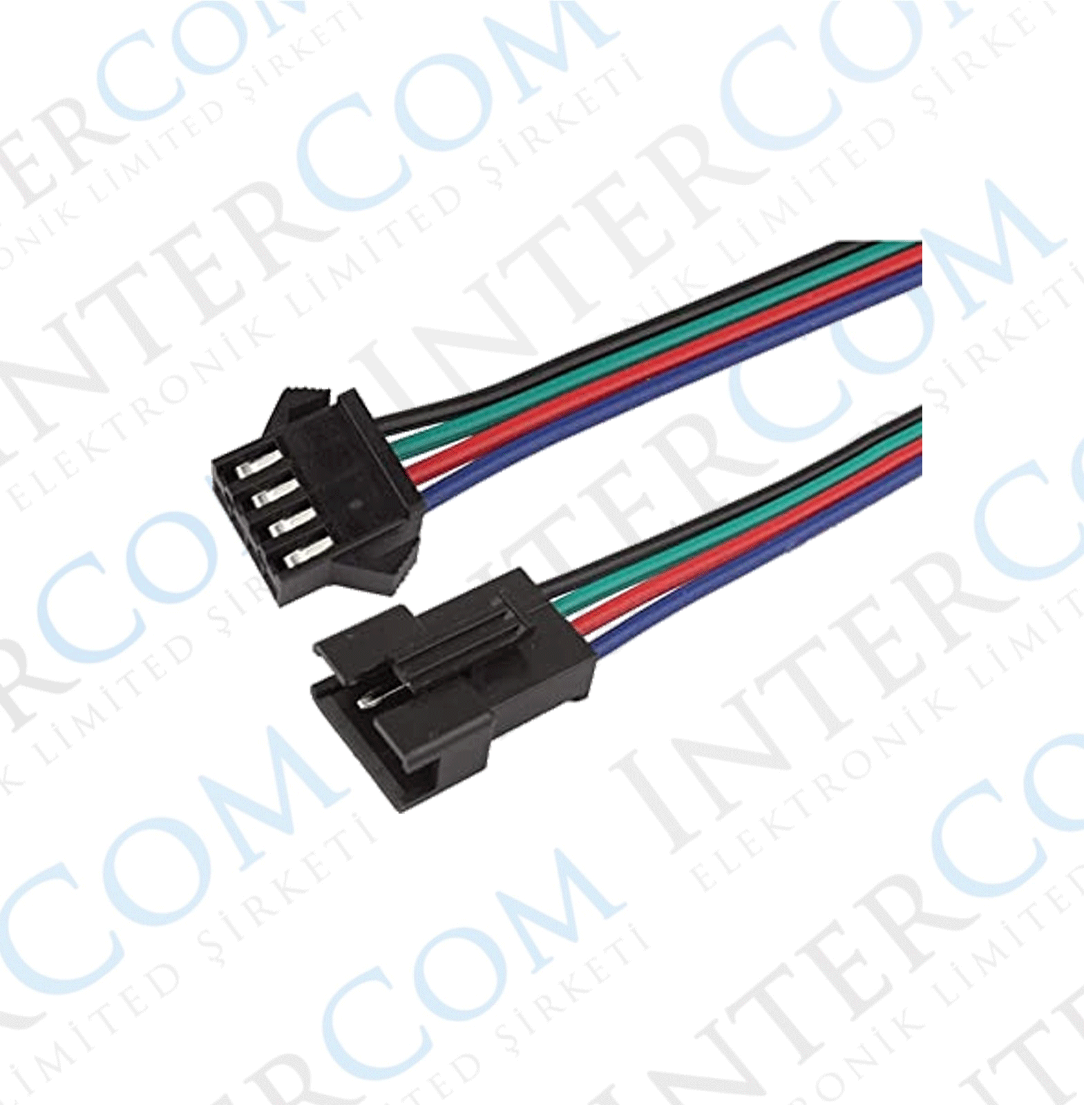 IC-261J-4 JST SM 4P Kablolu Konnektor Takım