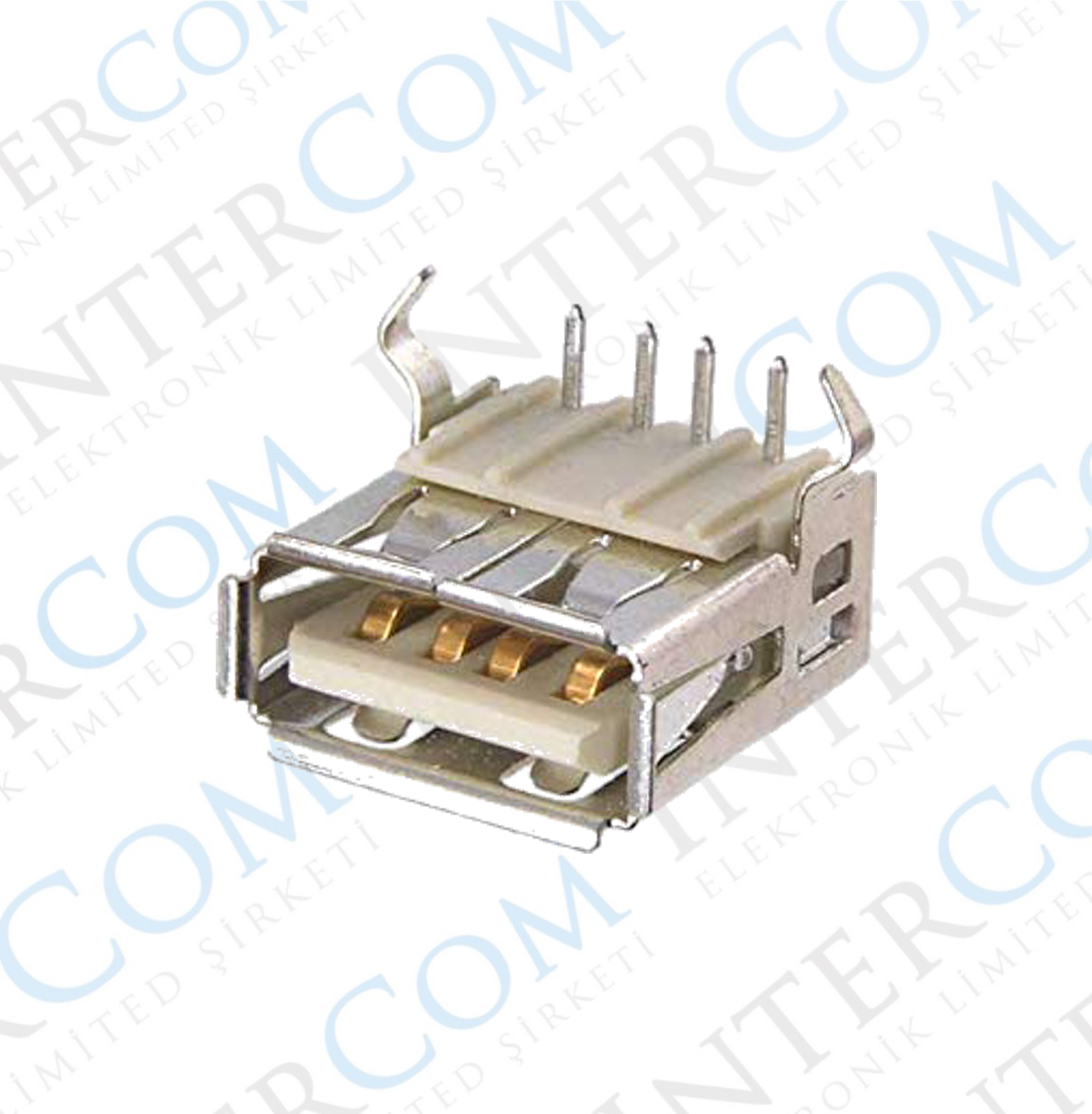 IC-265 USB Şase A Tip 90° Dişi
