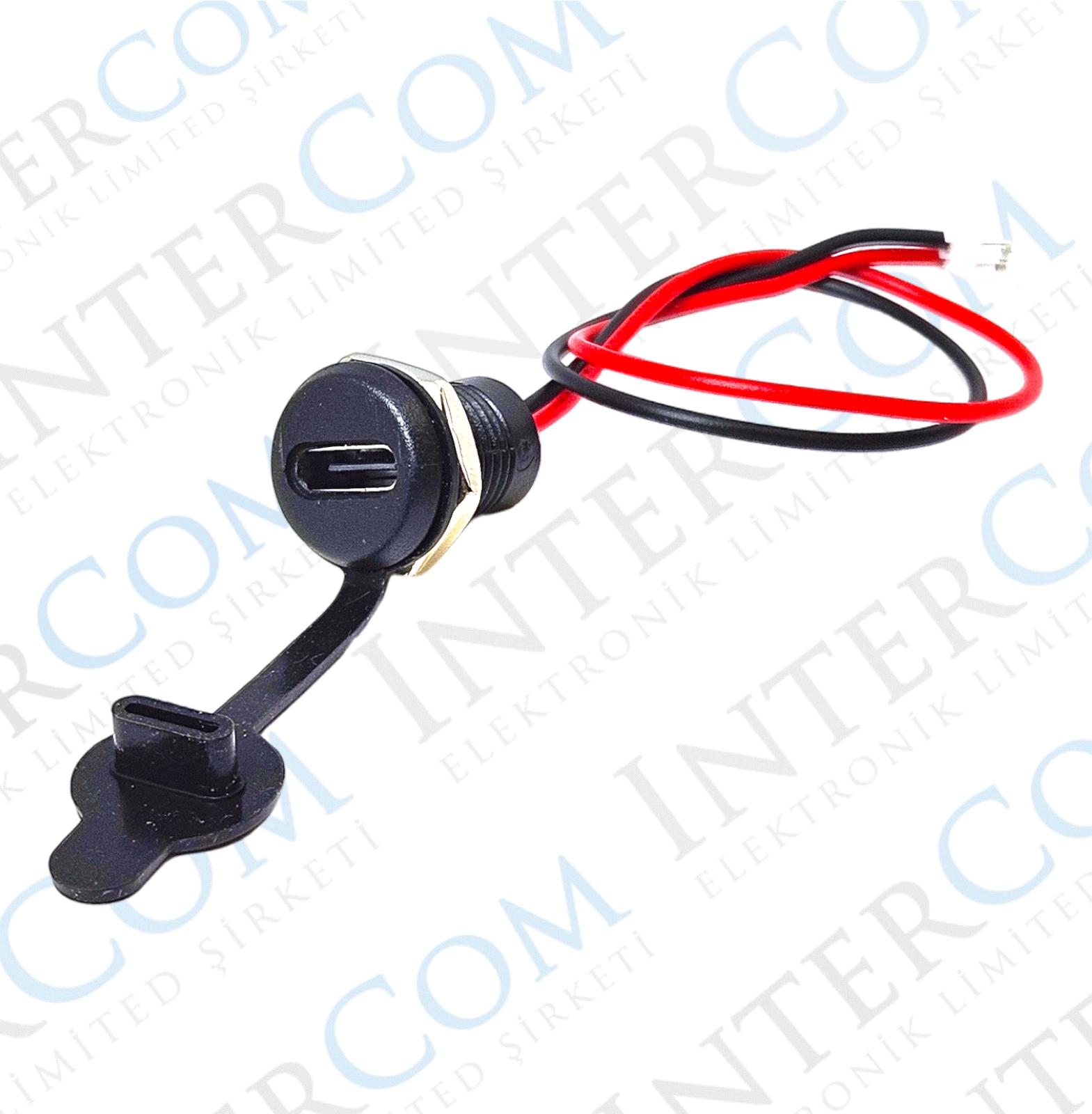 IC-266T-1 Pano Tip TYPE-C Şase Dişi 2P - Şarj