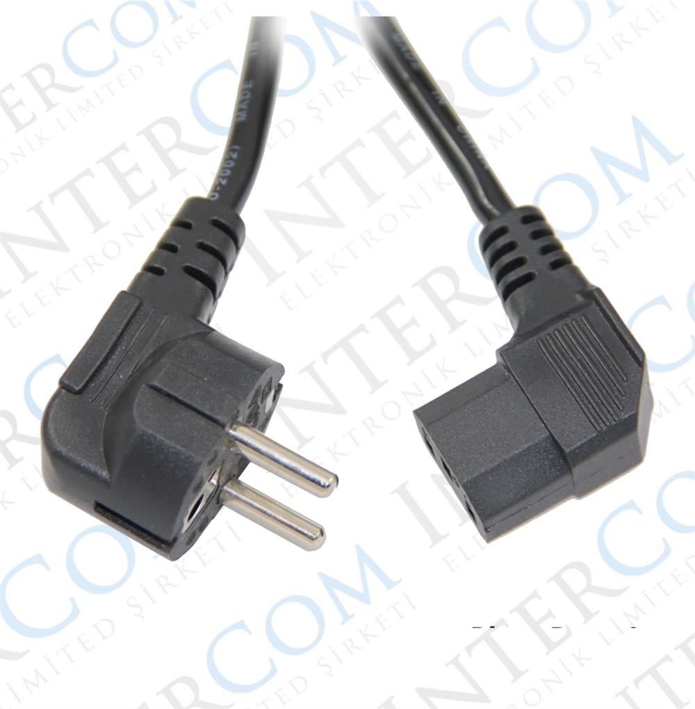 IC-268 Power Kablo L Erkek/L Dişi