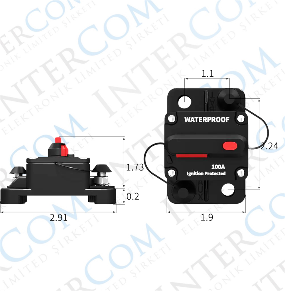 IC-271C DEVRE KESİCİ RESETLİ 