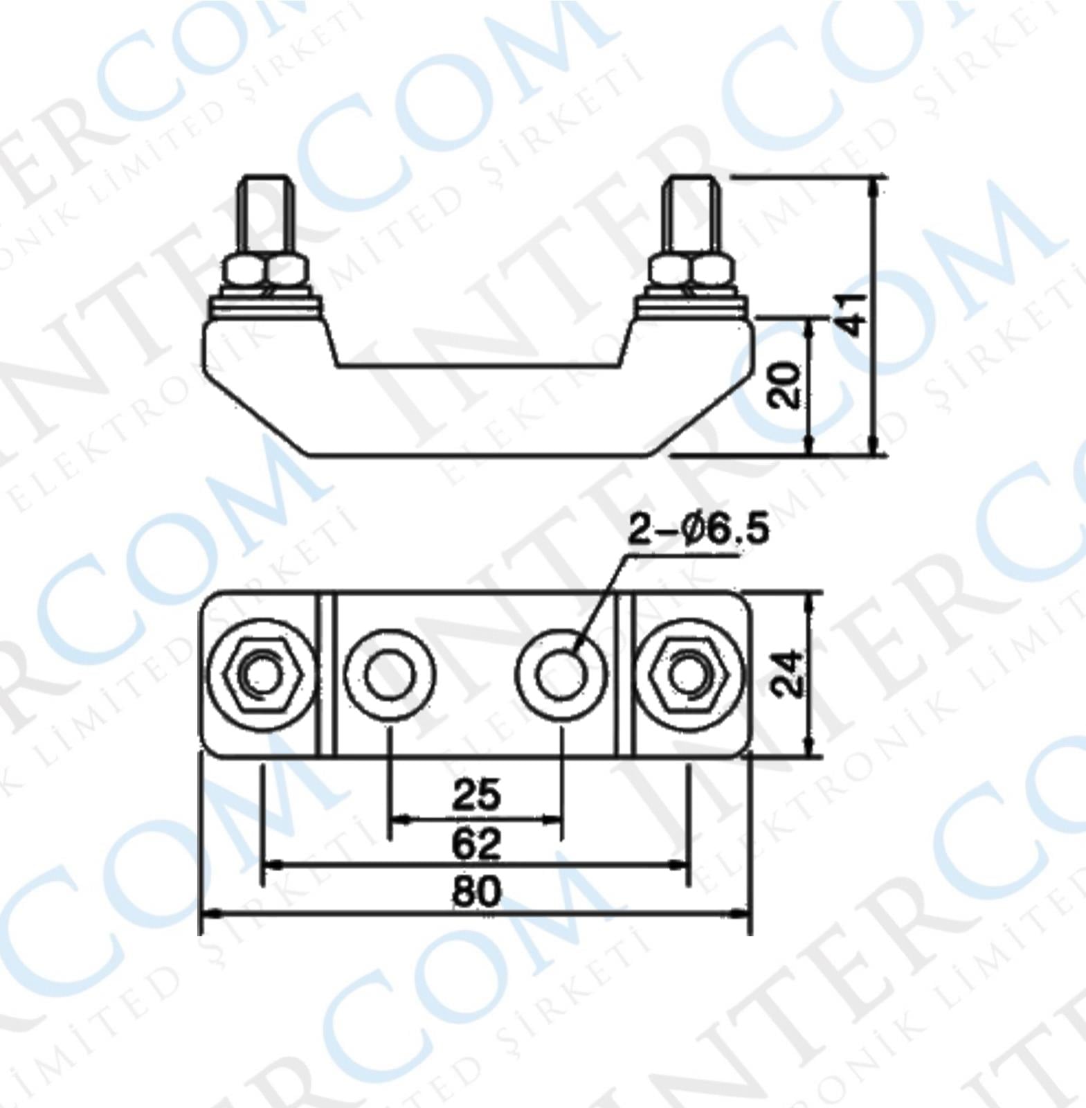 IC-271F-HC ANL FORKLİFT SİGORTA YUVASI SERAMİK