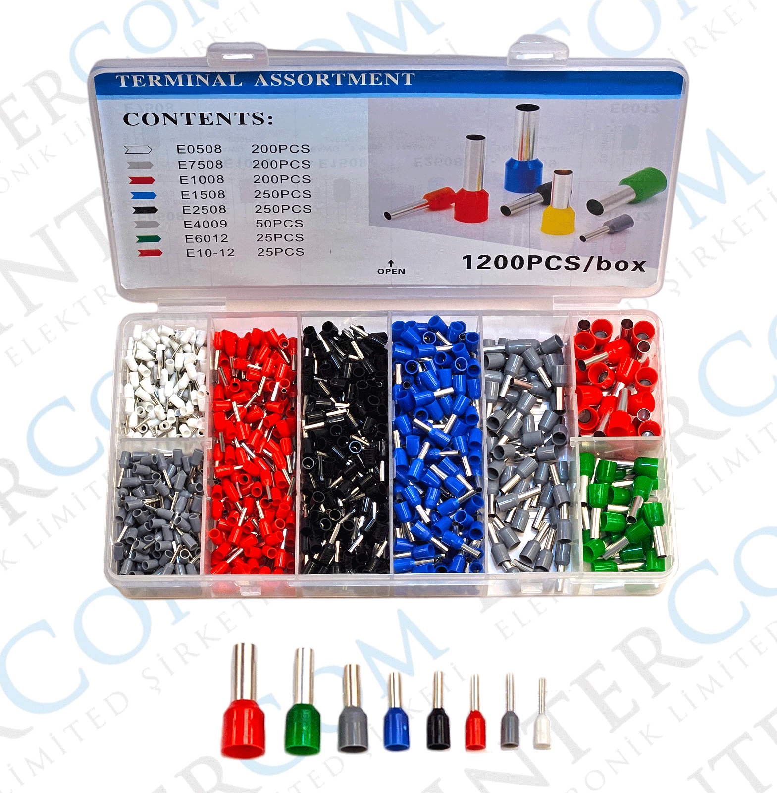 IC-274C KUTULU YÜKSÜK SETİ 1200 PARÇA