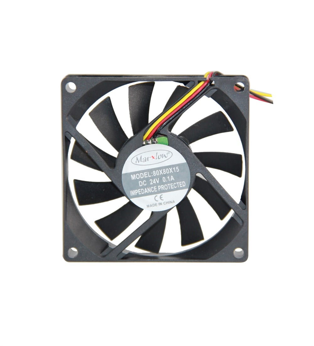 IC216A FAN 80X80X15 24V DC 3 KABLO