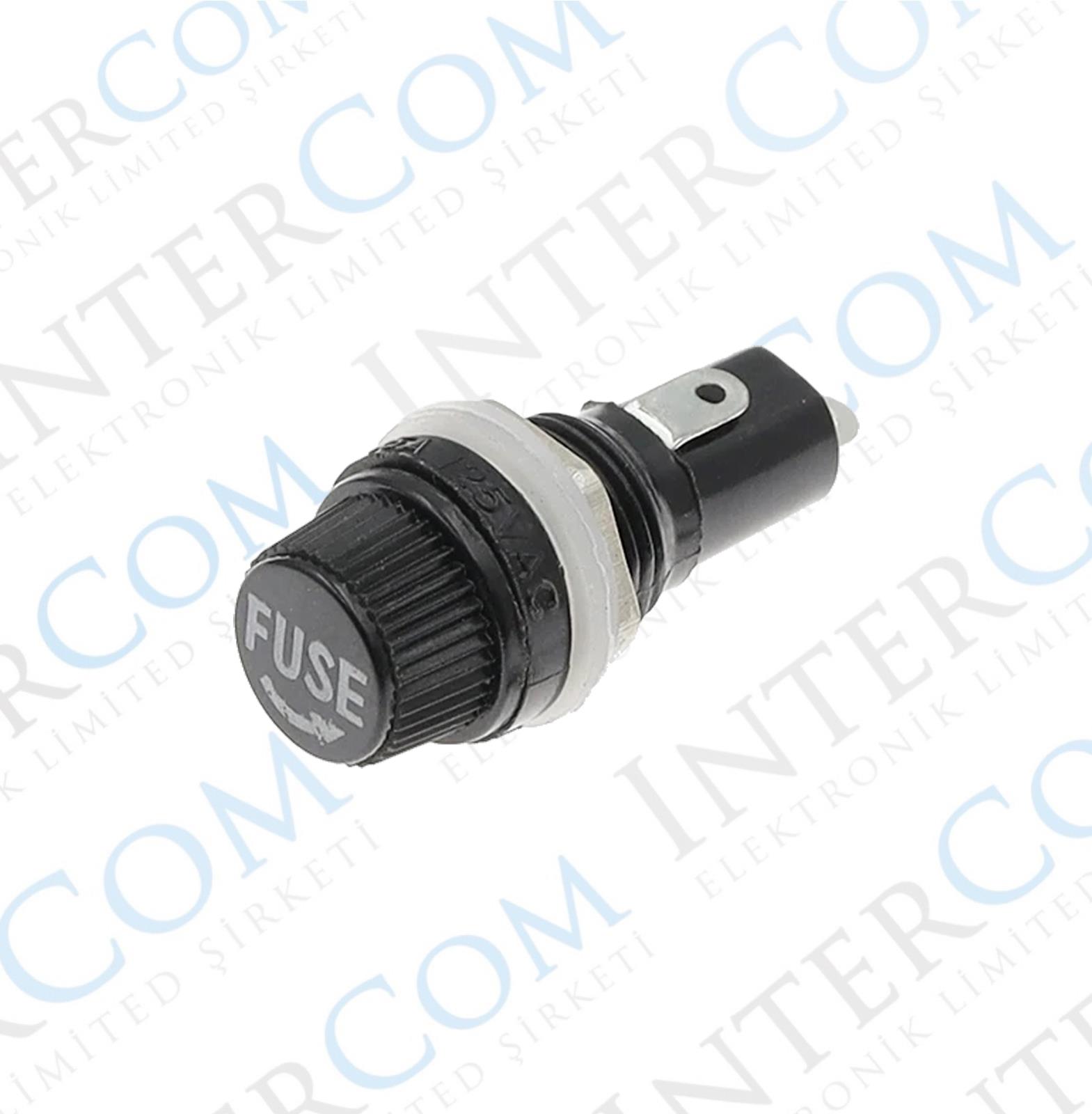 IC-235 Sigorta Yuvası 5x20mm Ø12mm - Ø13mm