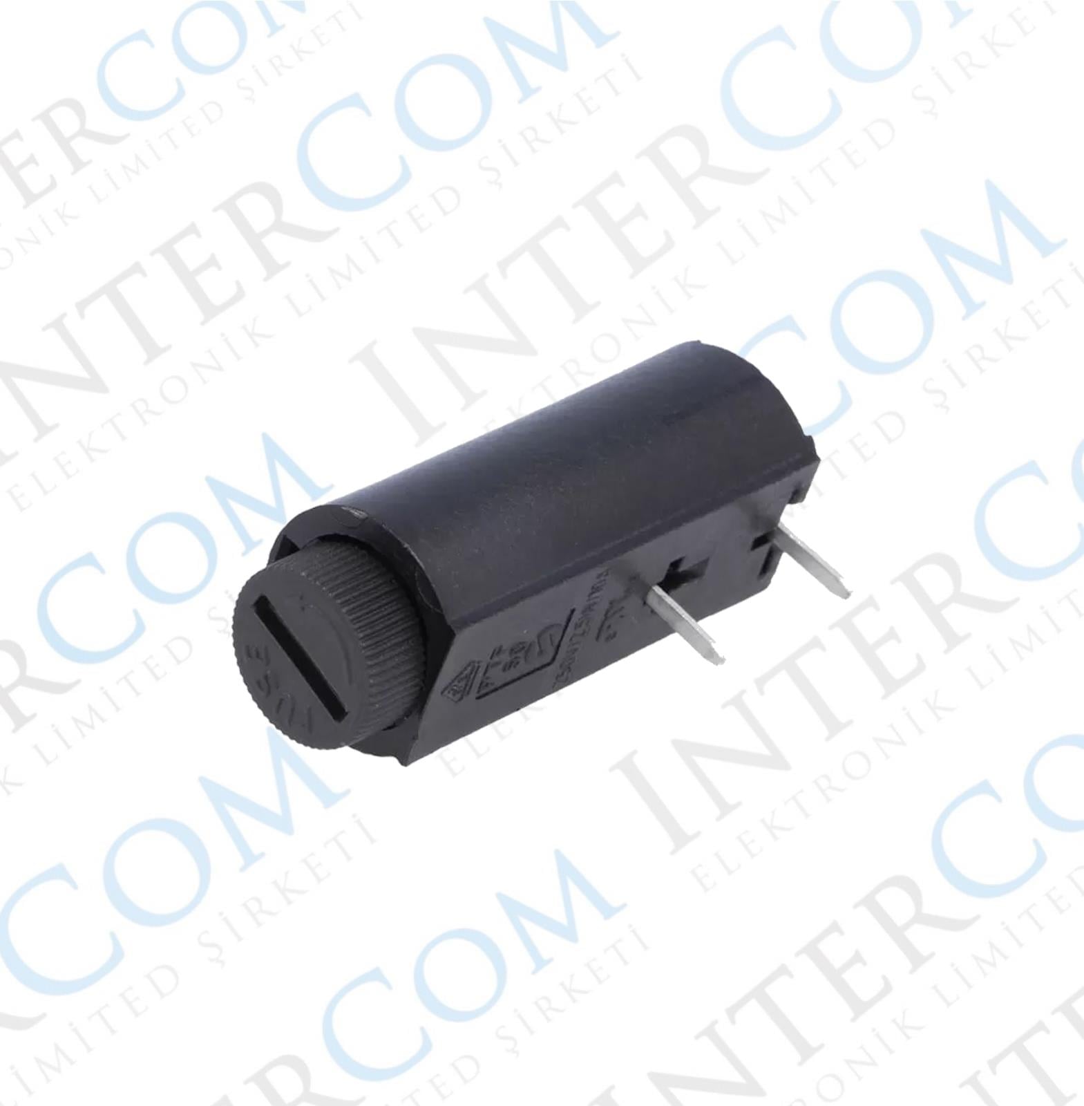 IC-235B Sigorta Yuvası 5x20mm 90° PCB
