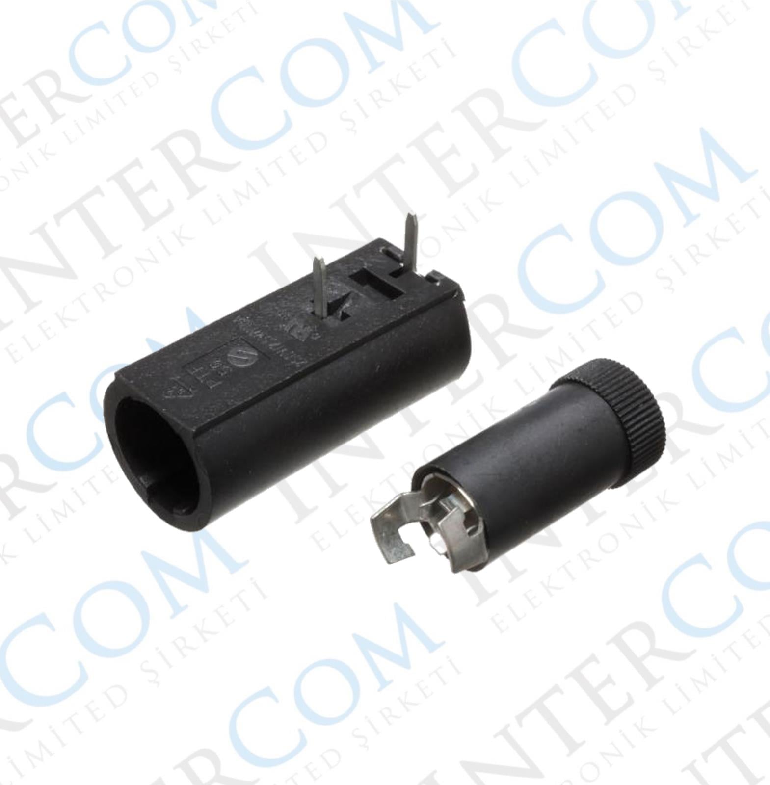 IC-235B Sigorta Yuvası 5x20mm 90° PCB