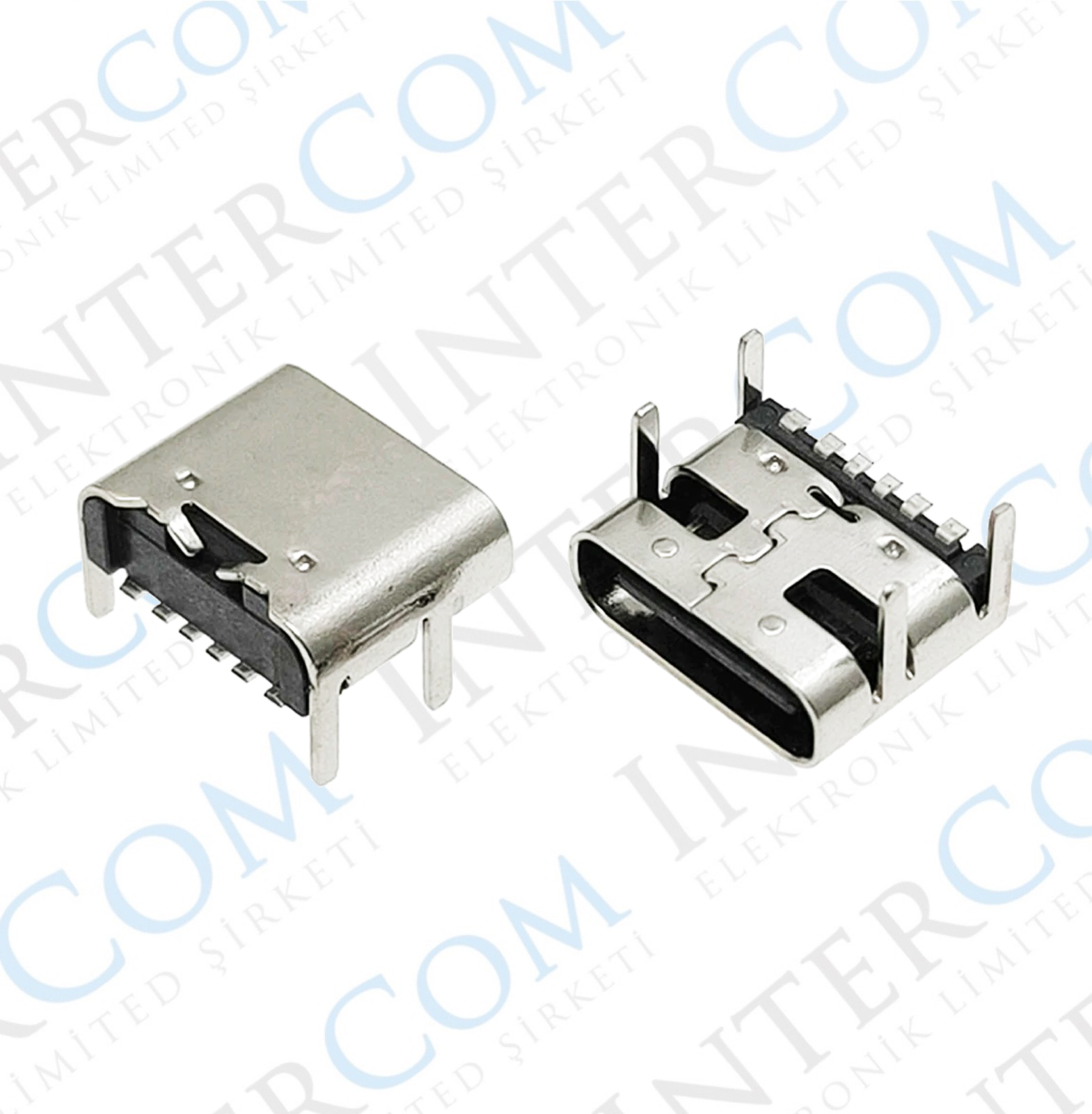 IC-266B-3 Type-C Şase Dişi 6 Pin