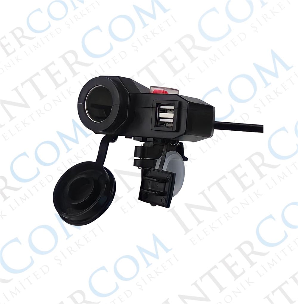 IC266F-1	MOTORSİKLET USB ŞARJ SETİ ANAHTARLI