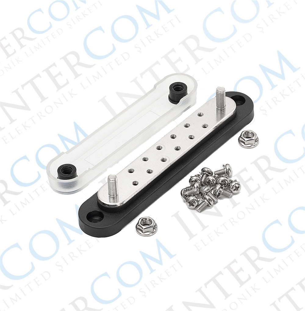 IC280-1 KAPAKLI ŞASE TERMİNALI 150A 12XM4 VİDALI 2XM6 KUTUPLU 
