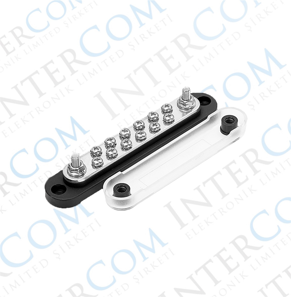 IC280-1 KAPAKLI ŞASE TERMİNALI 150A 12XM4 VİDALI 2XM6 KUTUPLU 
