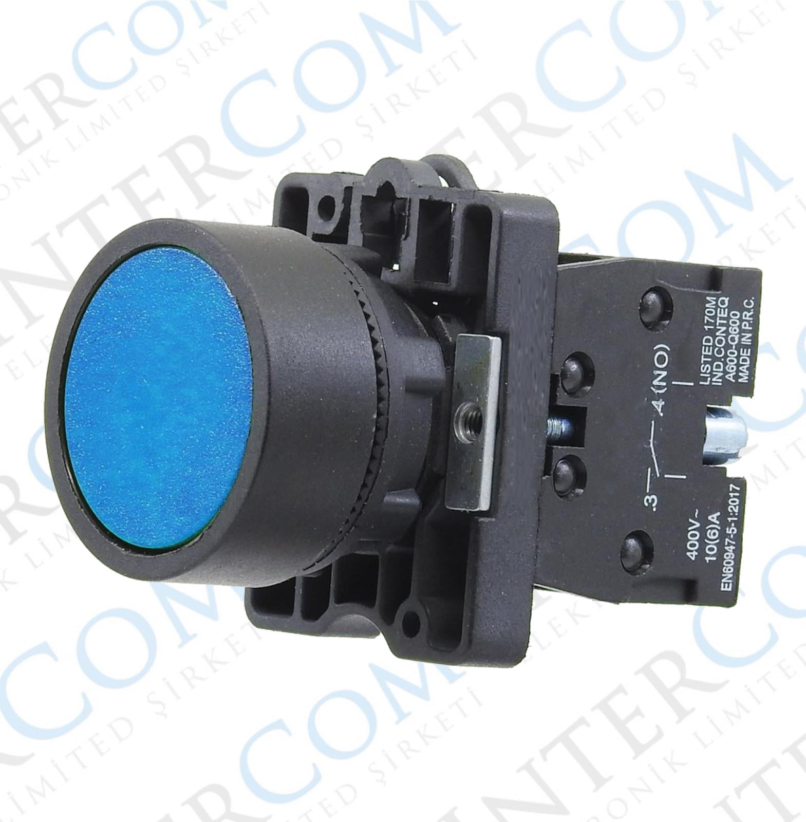 LAY5-EA 22mm Buton Normalde Açık Kontak