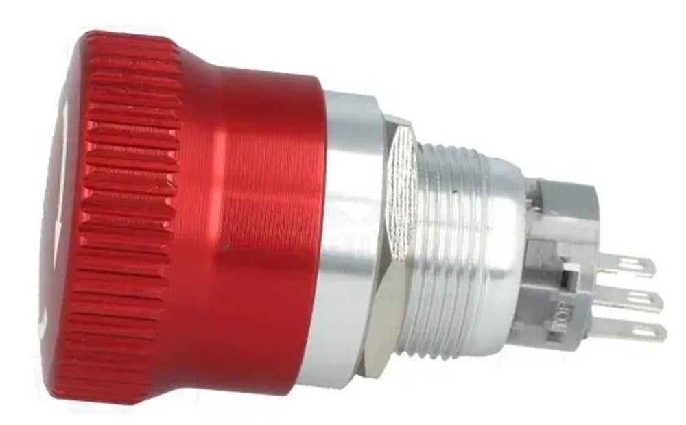 NO96 19MM ALÜMİNYUM-ÇELİK ACİL-STOP IP65