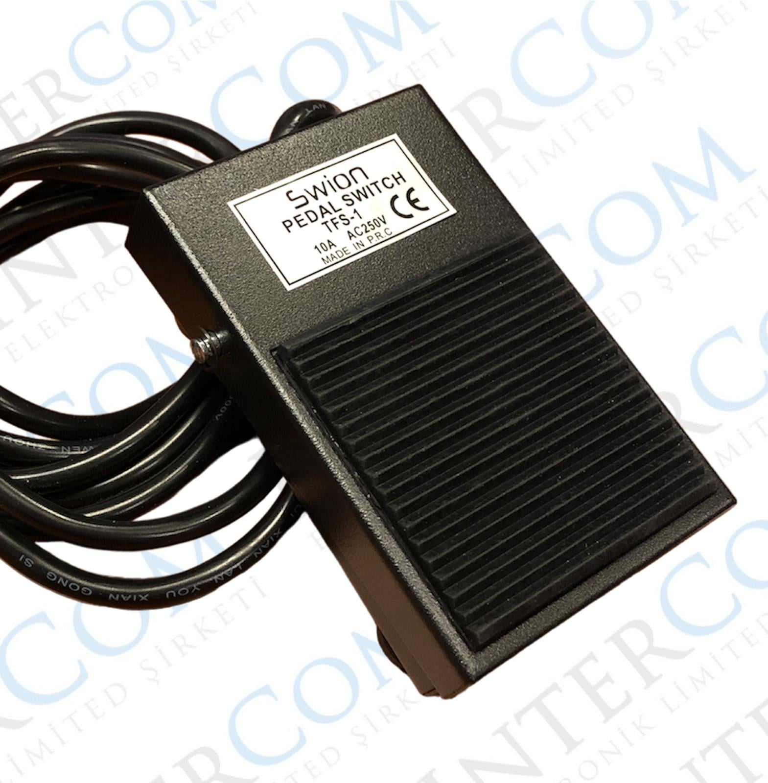 TFS-1 PEDAL SW METAL 2M KABLOLU	