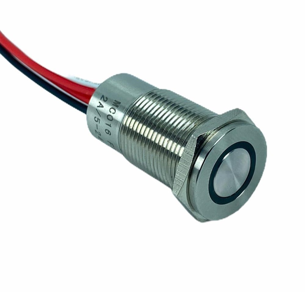 Touch Buton 16 mm Metal IP68