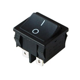   IC-128 Orta boy Işıksız Anahtar Yaylı OFF-MOM 4P